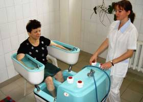 Бальнеотерапия. Четырехкамерные ванны в санатории "Алтай-West".